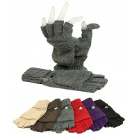 Gloves - Knitted Fingerless Gloves - GL-08KG029