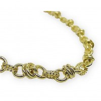 20" Gold Chain Link Necklace - Gold - NE-CYN1001